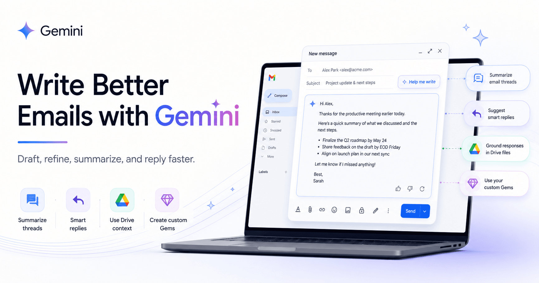 How to Write Better Emails with Gemini in Gmail