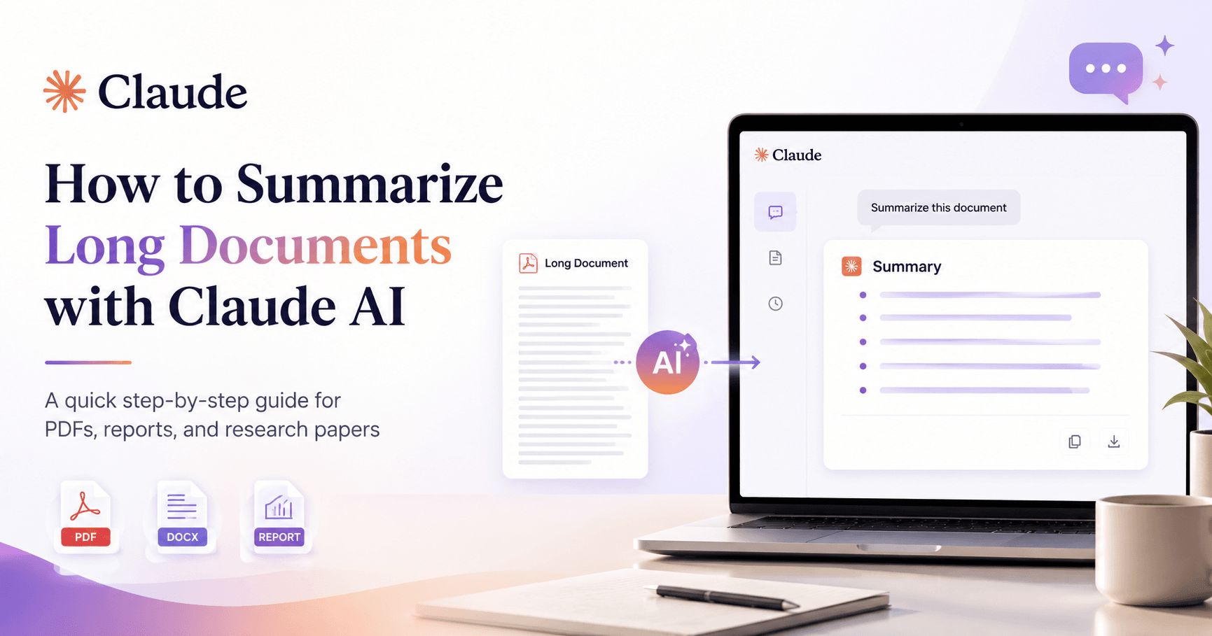 How to Summarize Long Documents with Claude AI