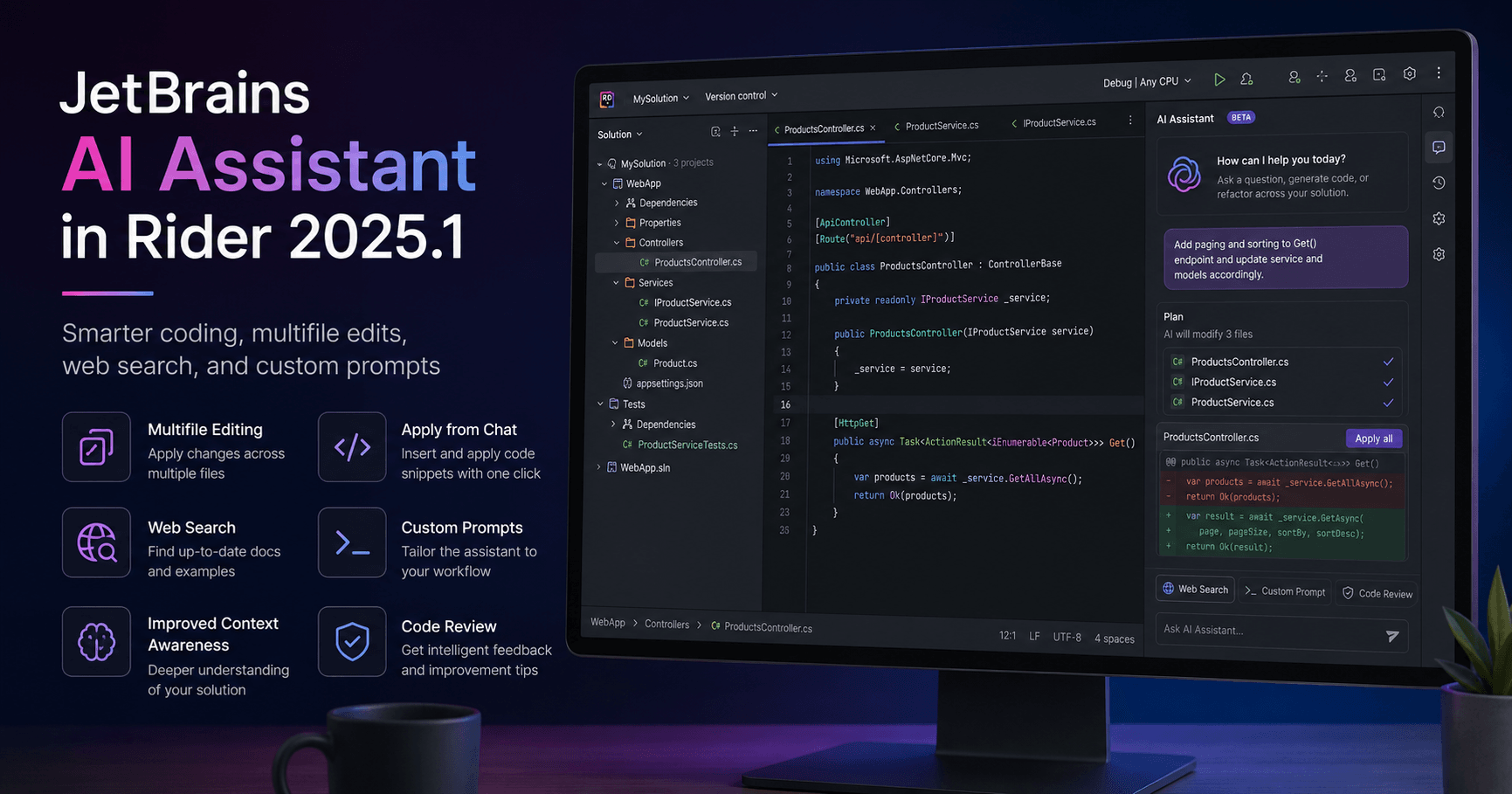 How to Use JetBrains AI Assistant in Rider
