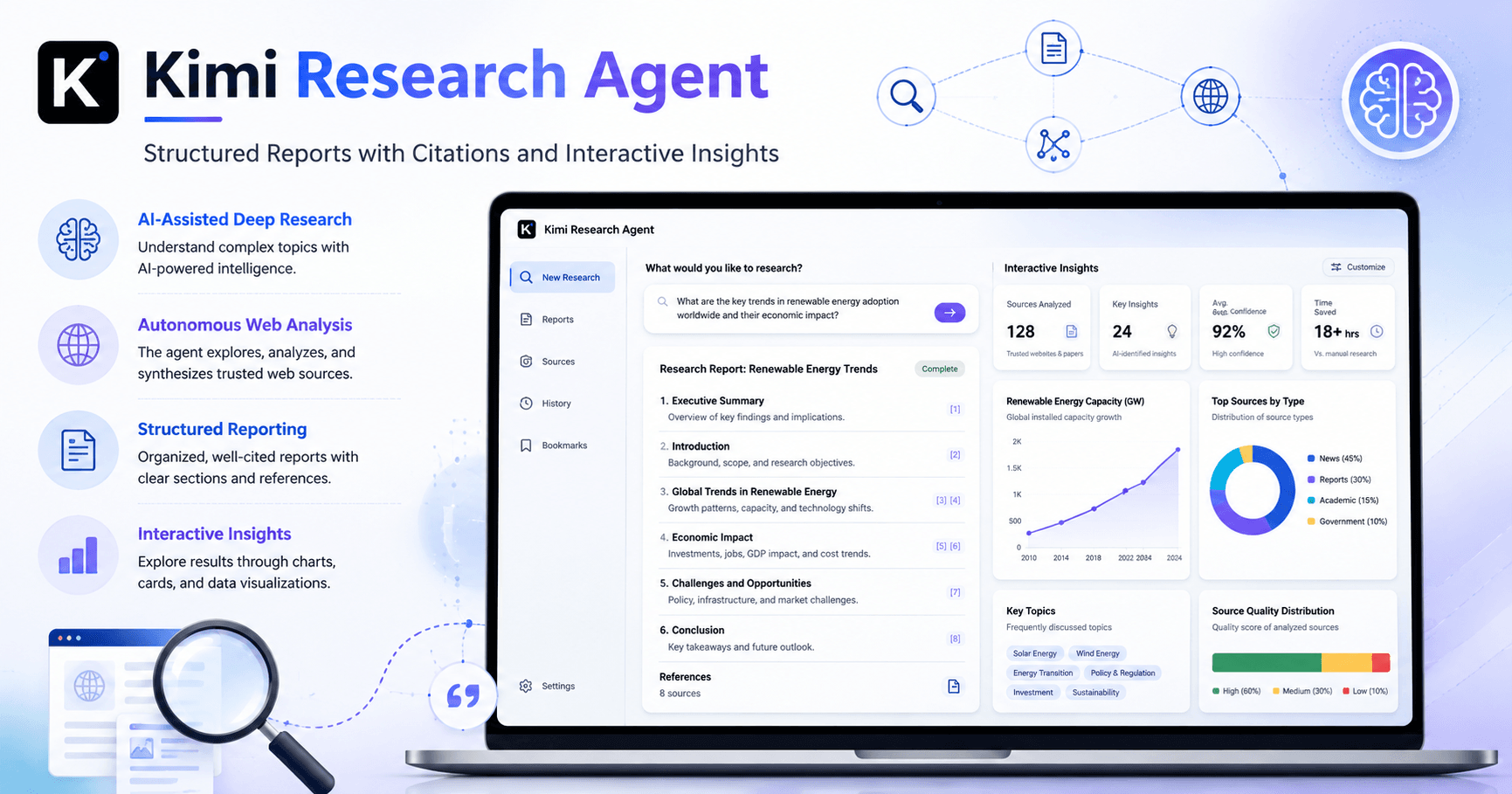 How to Use Kimi Research Agent to Create Structured Reports in Minutes