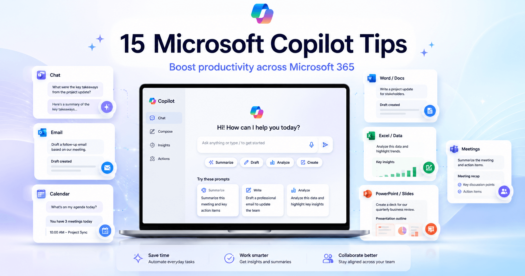 15 Microsoft Copilot Tips to Work Faster in Microsoft 365