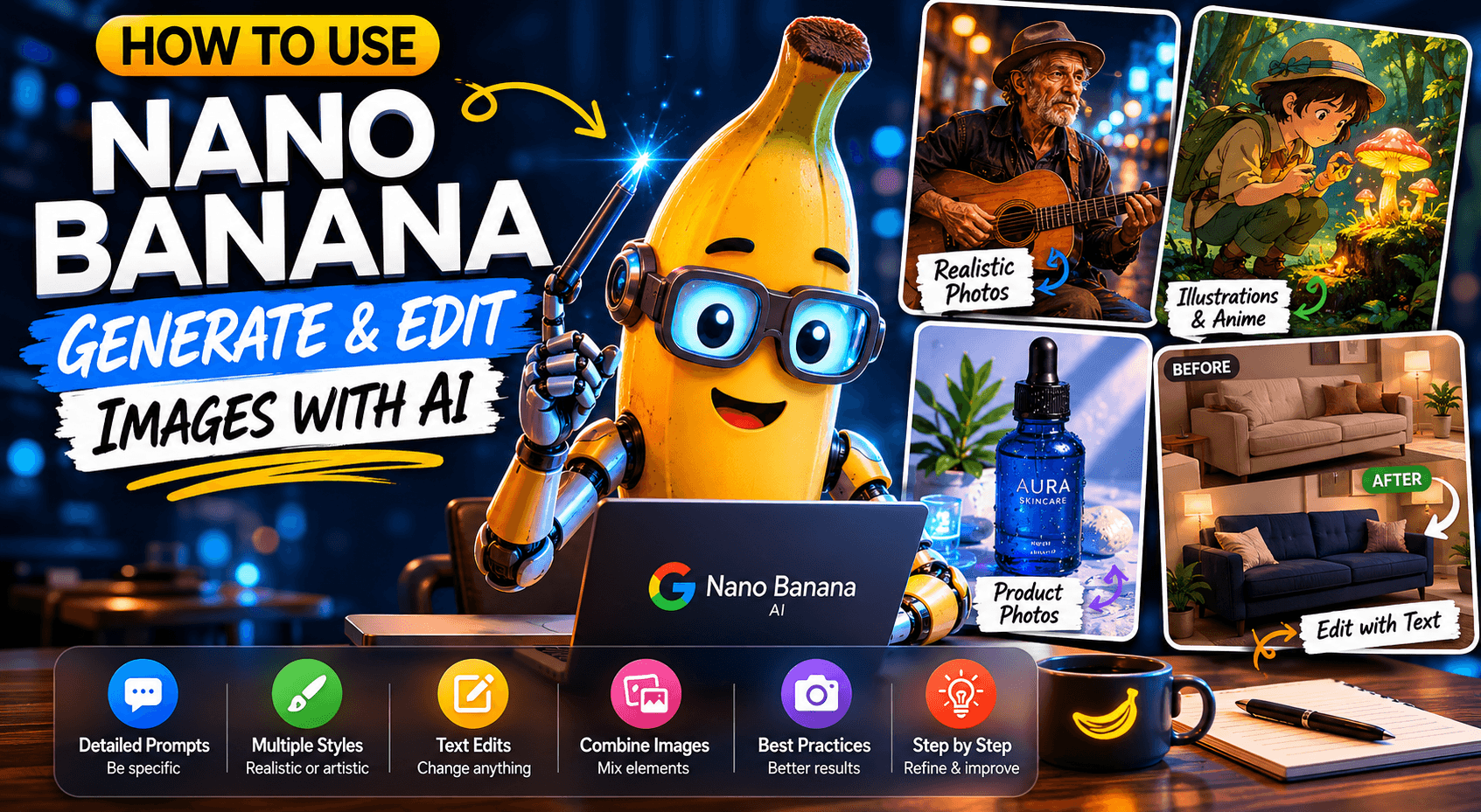 How to Use Nano Banana to Generate and Edit Images with AI