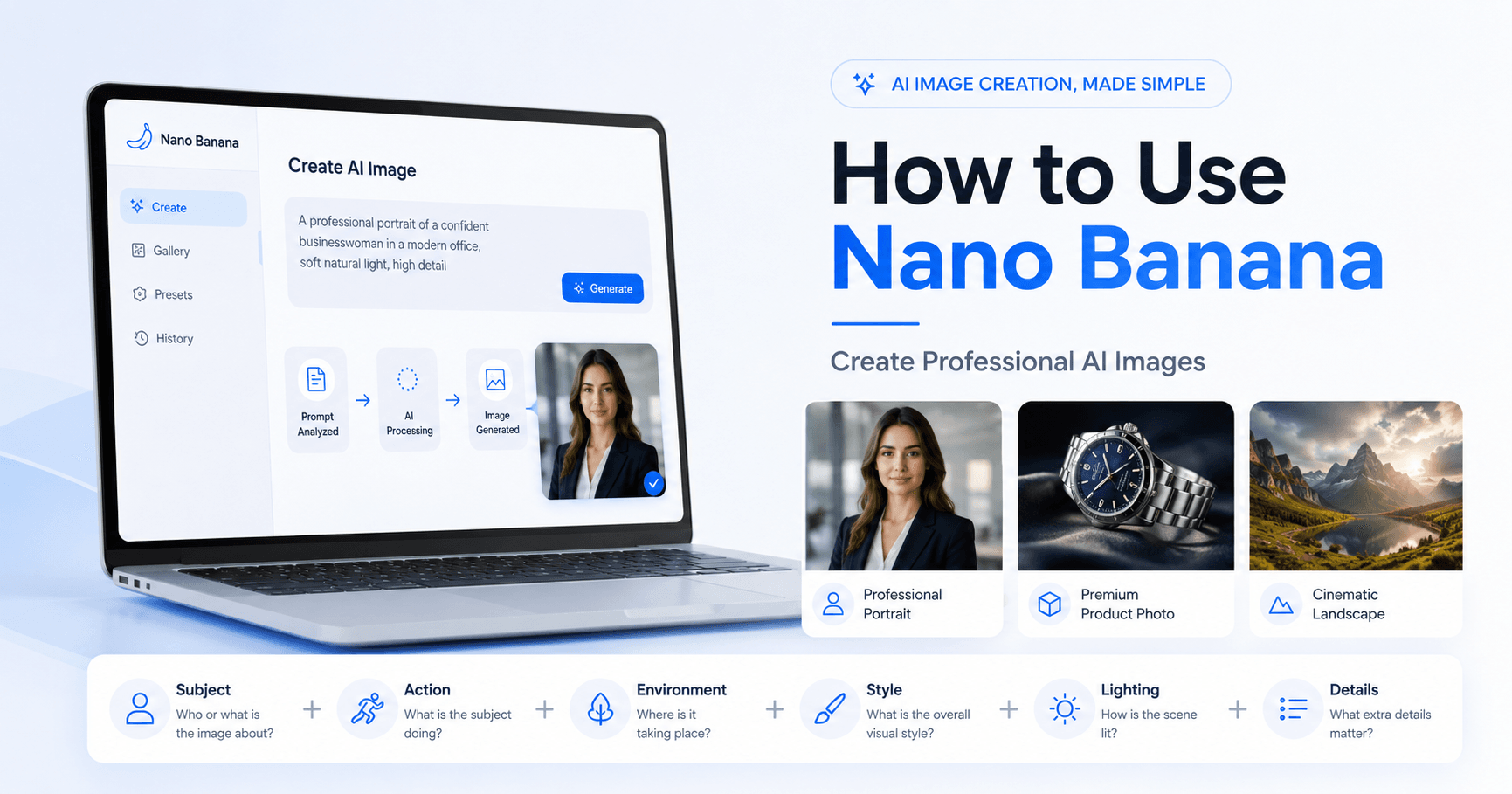 How to Use Nano Banana the Right Way to Create Professional AI Images
