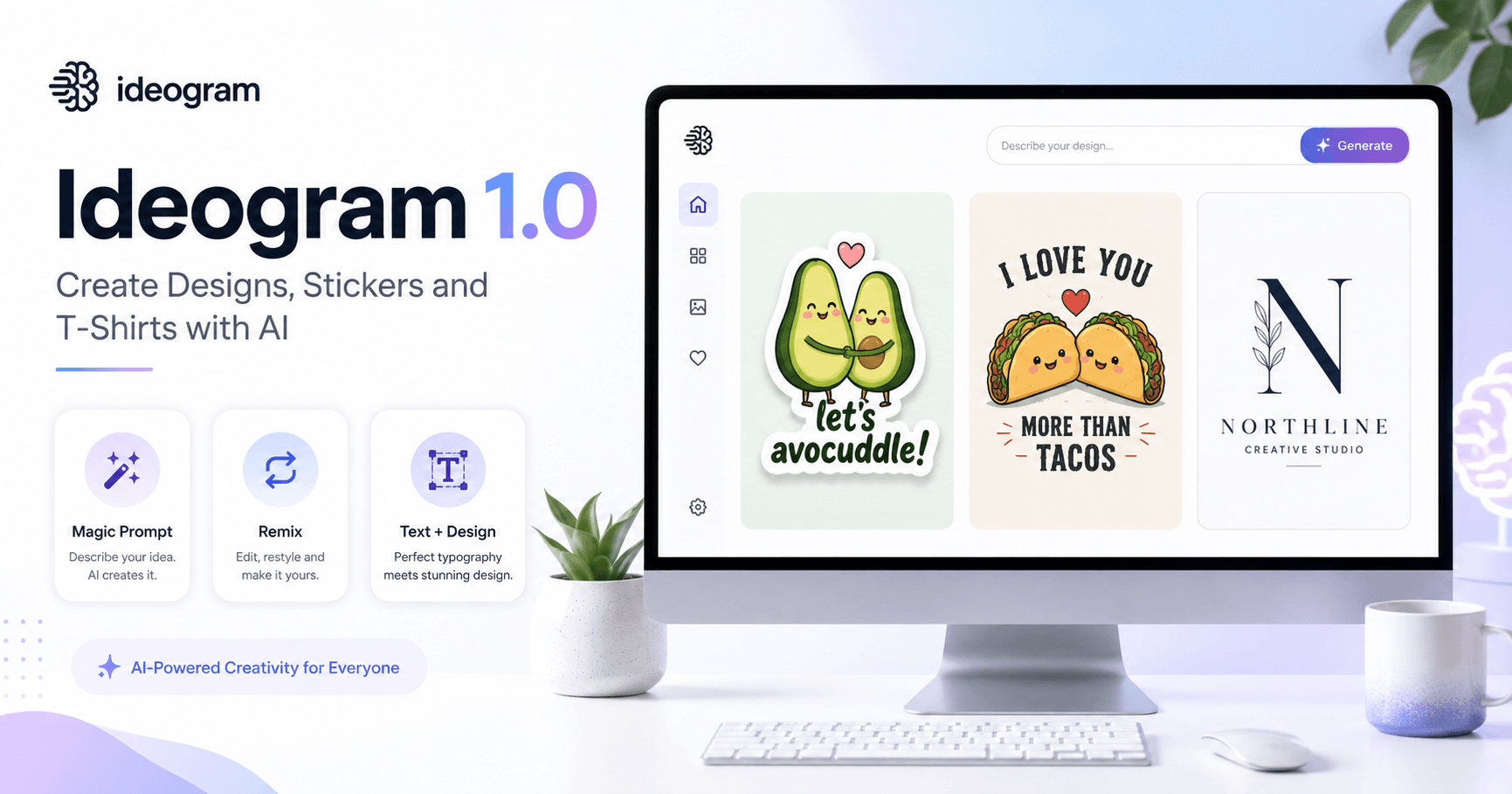 Ideogram 1.0: How to Create Designs, Stickers, and T-Shirts with AI