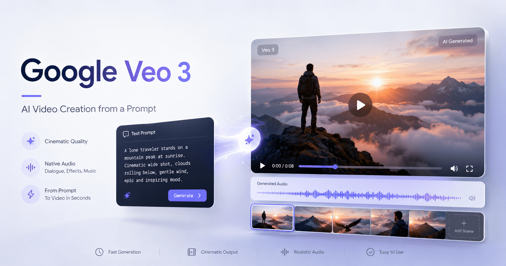 Google Veo 3: How to Create AI Videos Using Only a Prompt