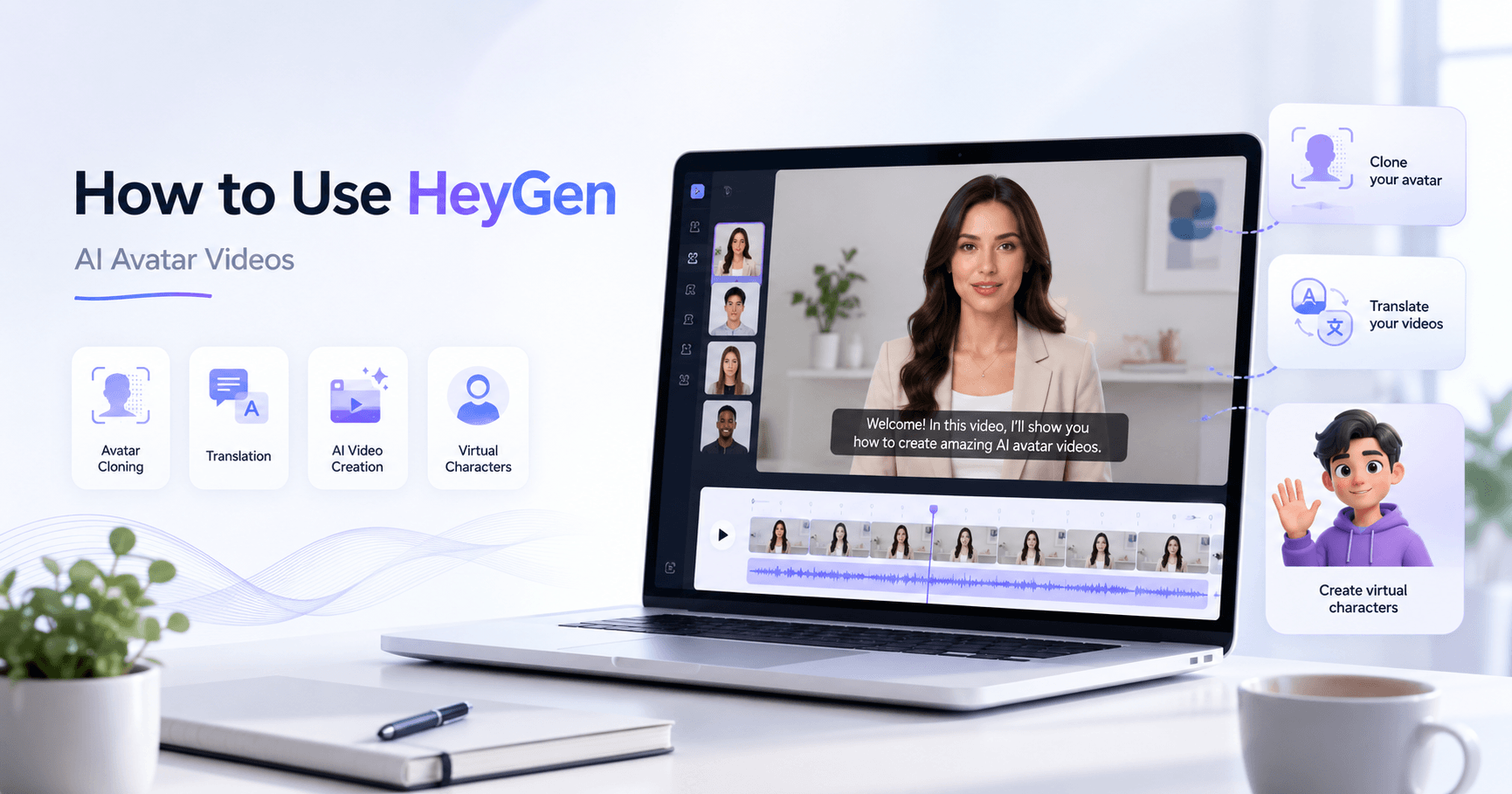 How to Use HeyGen to Create AI Avatar Videos