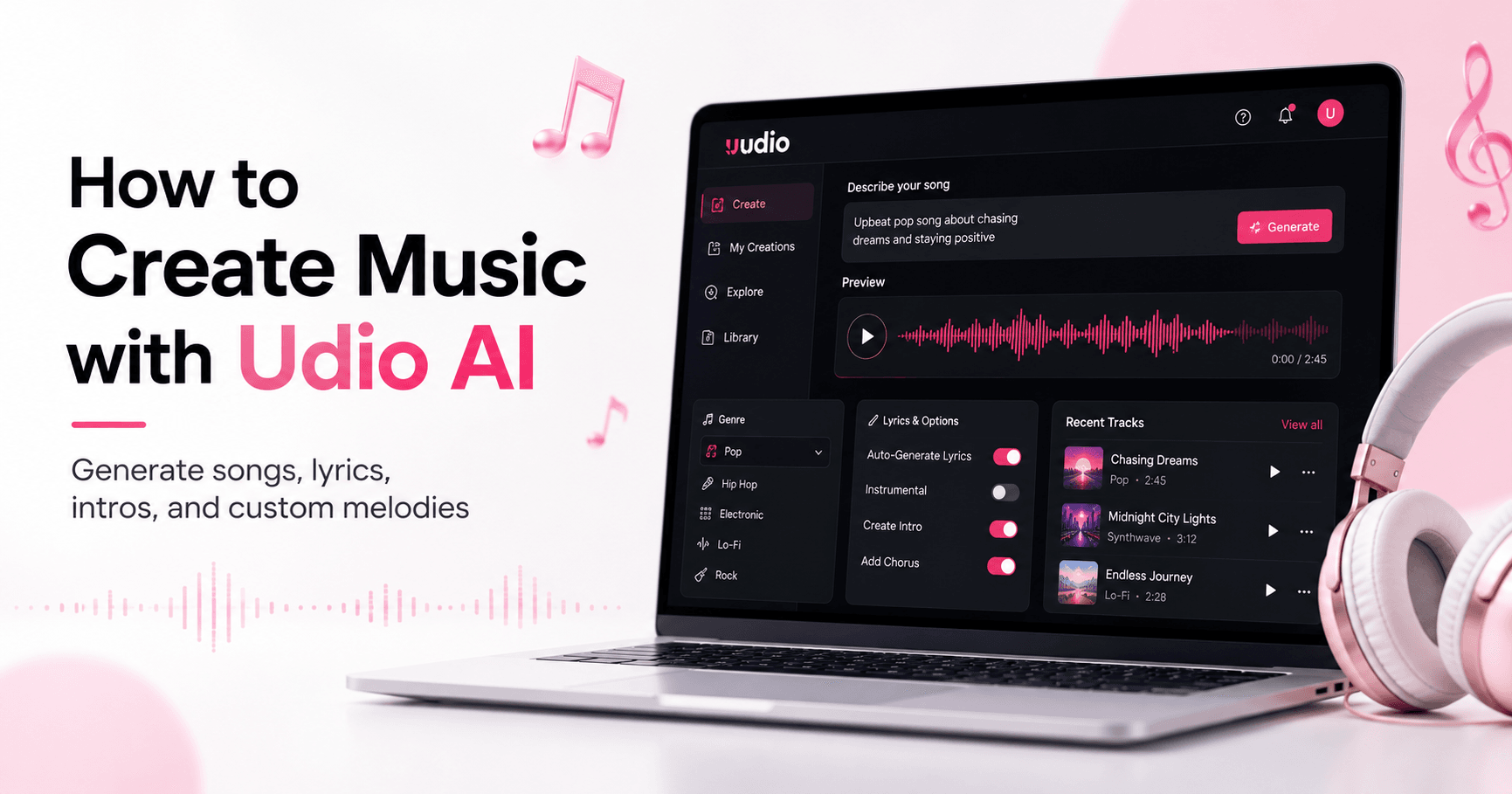 How to Create Custom Music with Udio AI