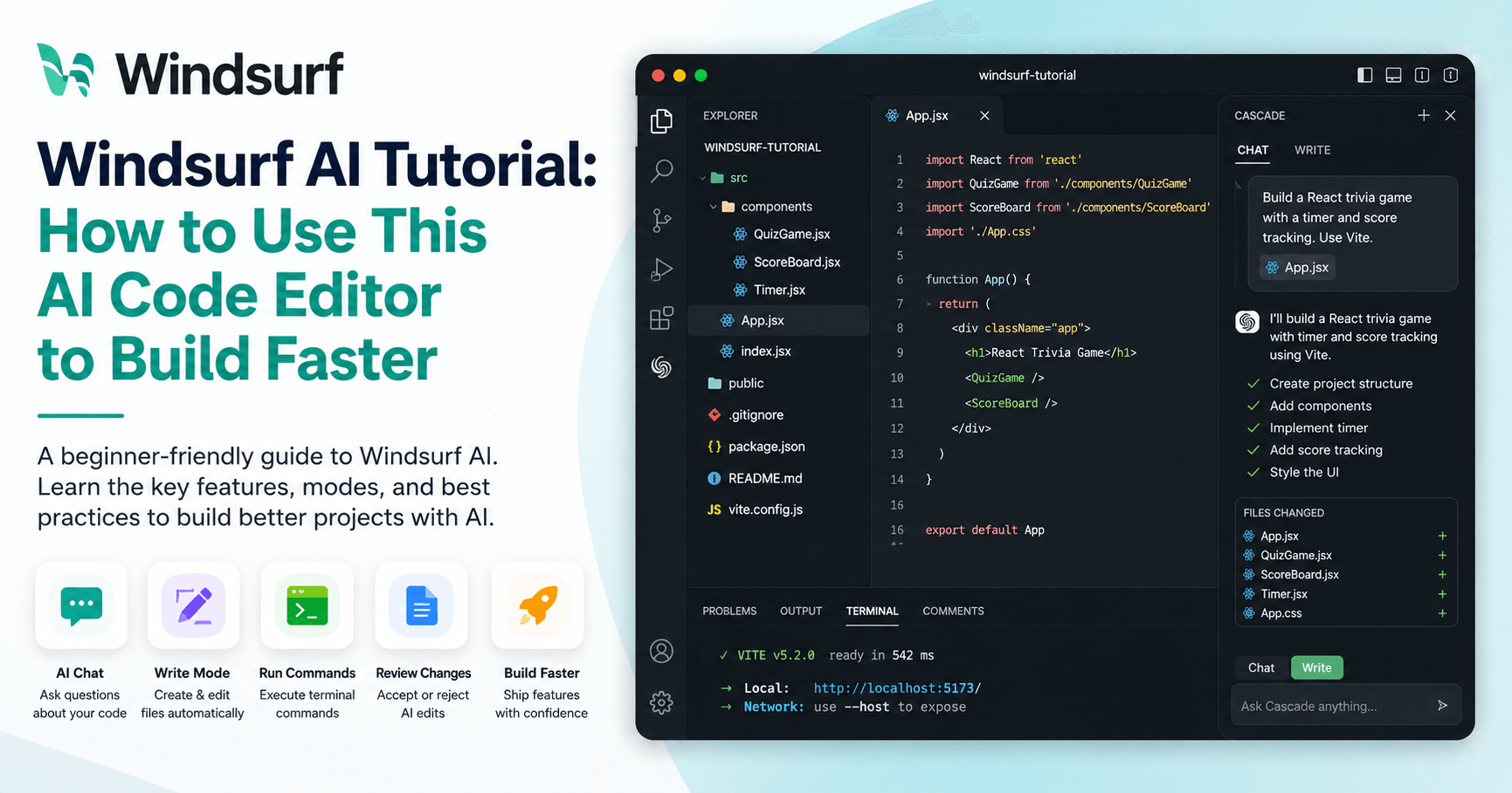 Windsurf AI Tutorial: How to Use This AI Code Editor to Build Faster