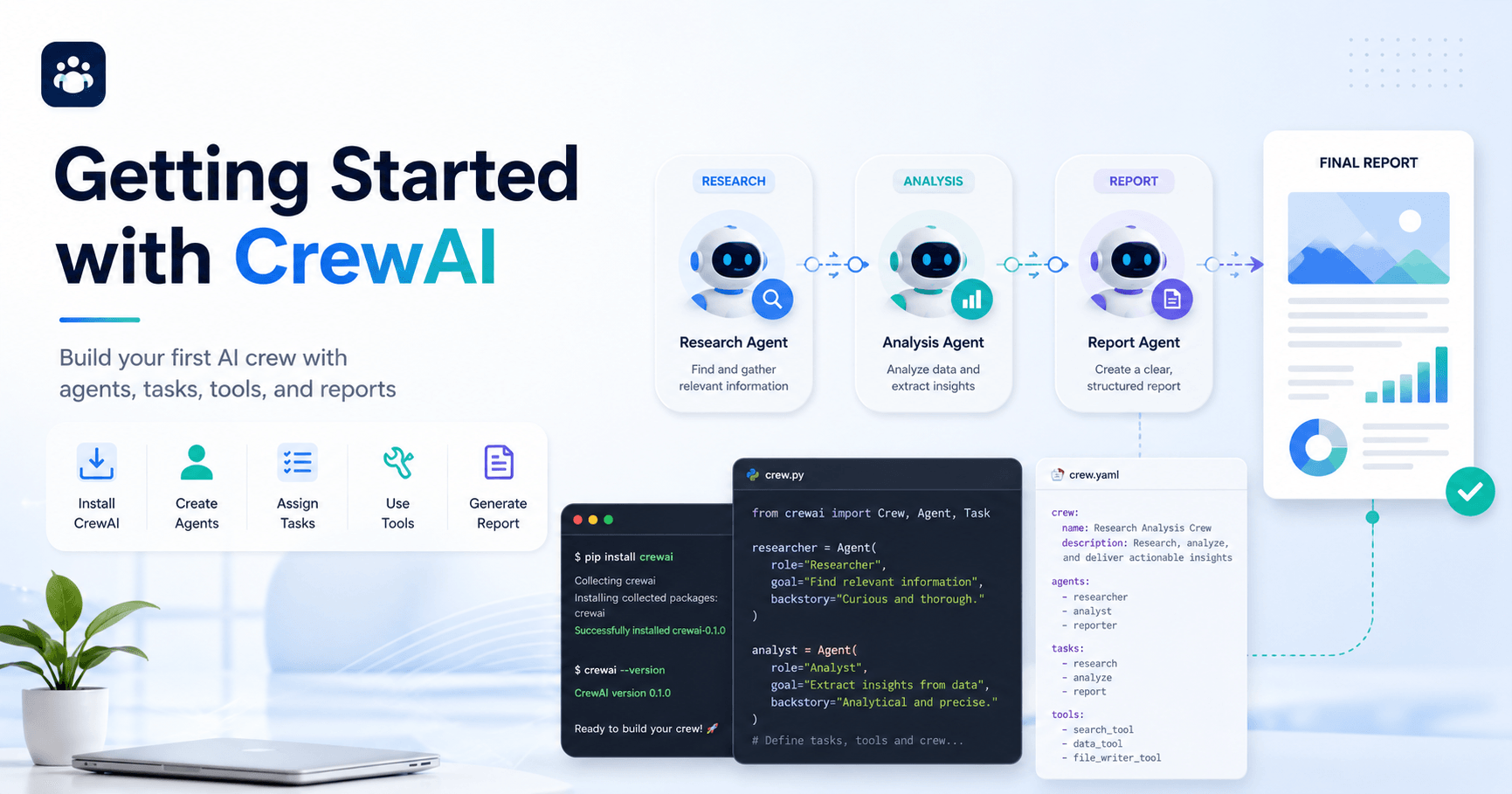 Getting Started with CrewAI Open Source: A Simple Guide to Building Your First AI Crew