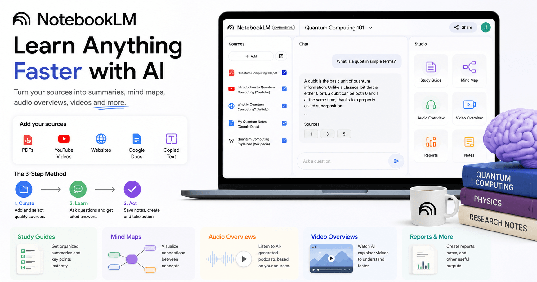 How to Use NotebookLM to Learn and Research Faster