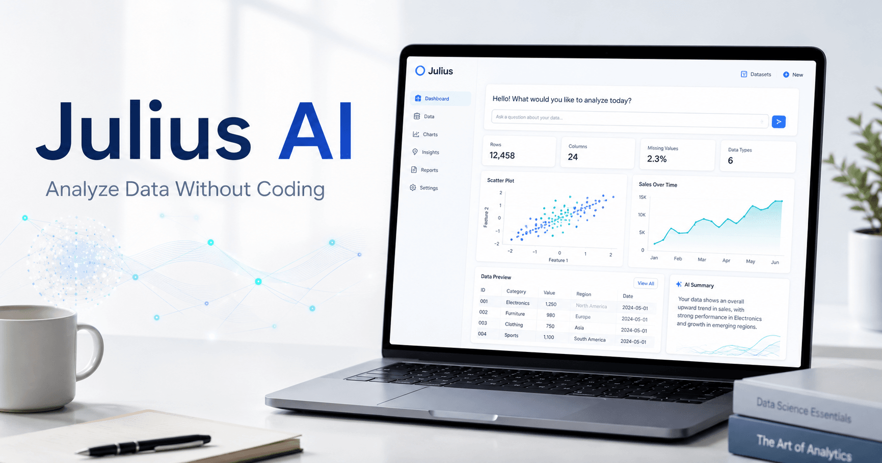 Julius AI: How to Analyze Data Without Coding